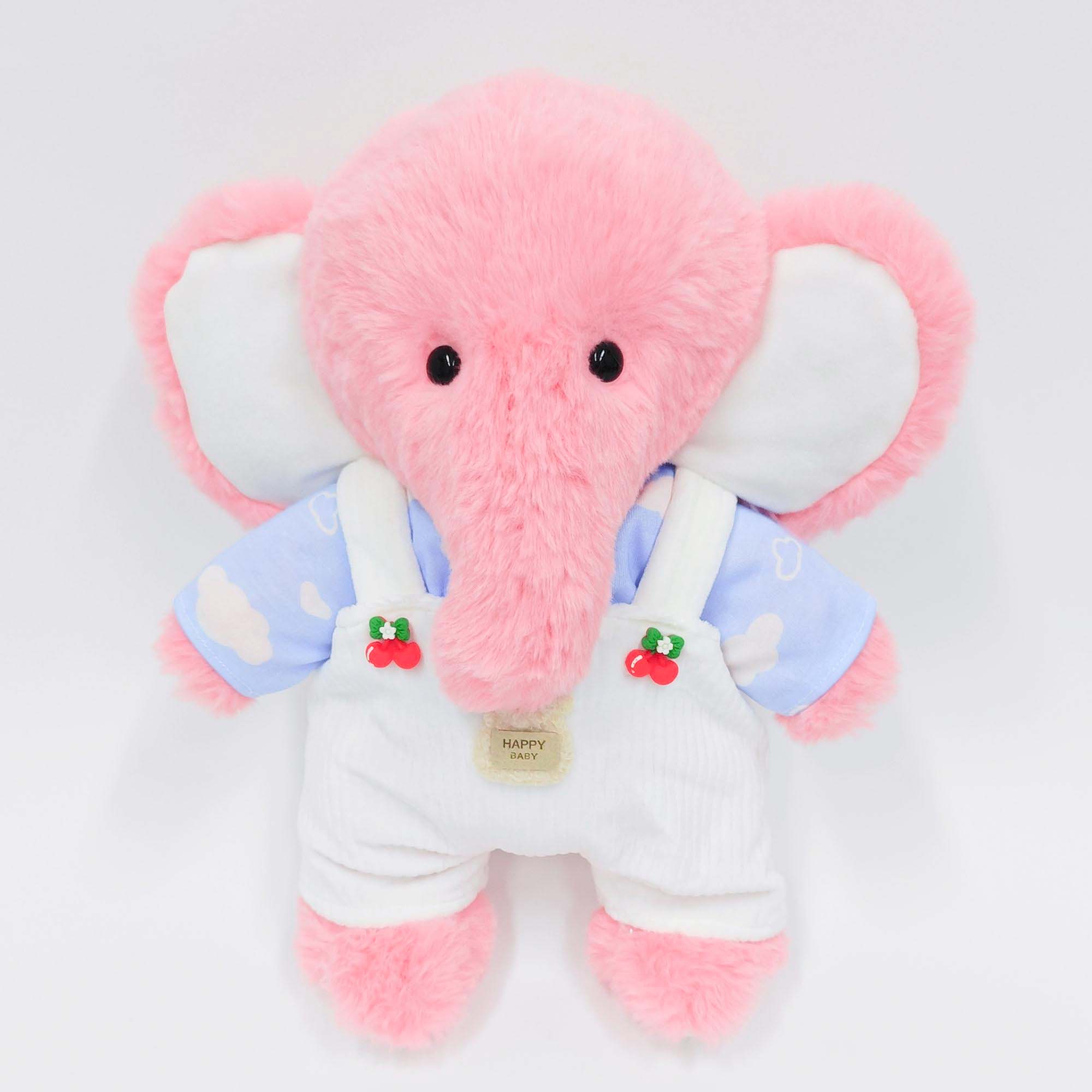 Homeyfriends Pippin The Pink Jointed Elephant Stuffed Animal