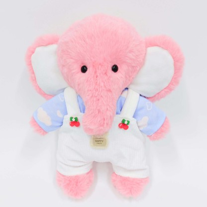 Homeyfriends Pippin The Pink Jointed Elephant Stuffed Animal