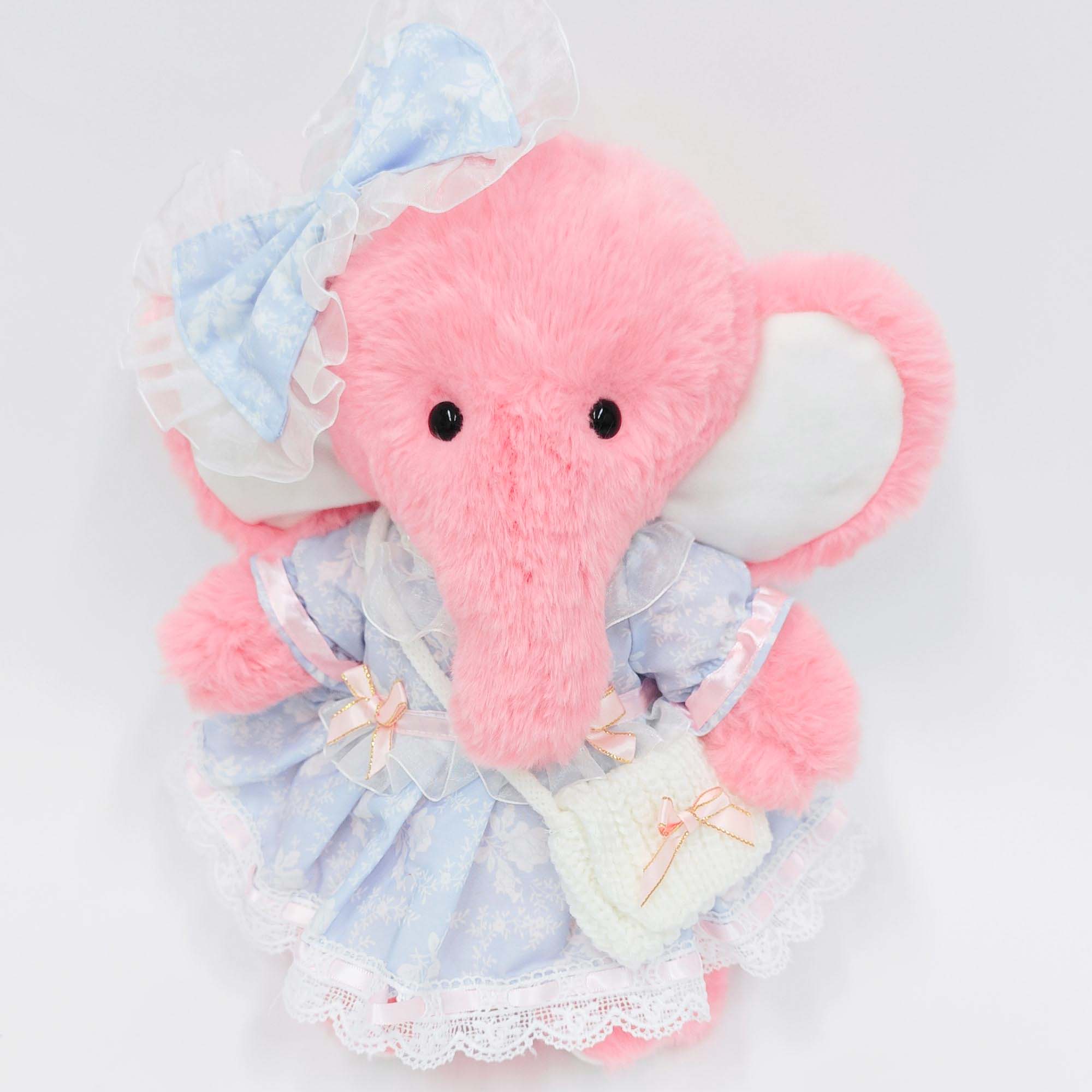 Homeyfriends Pippin The Pink Jointed Elephant Stuffed Animal