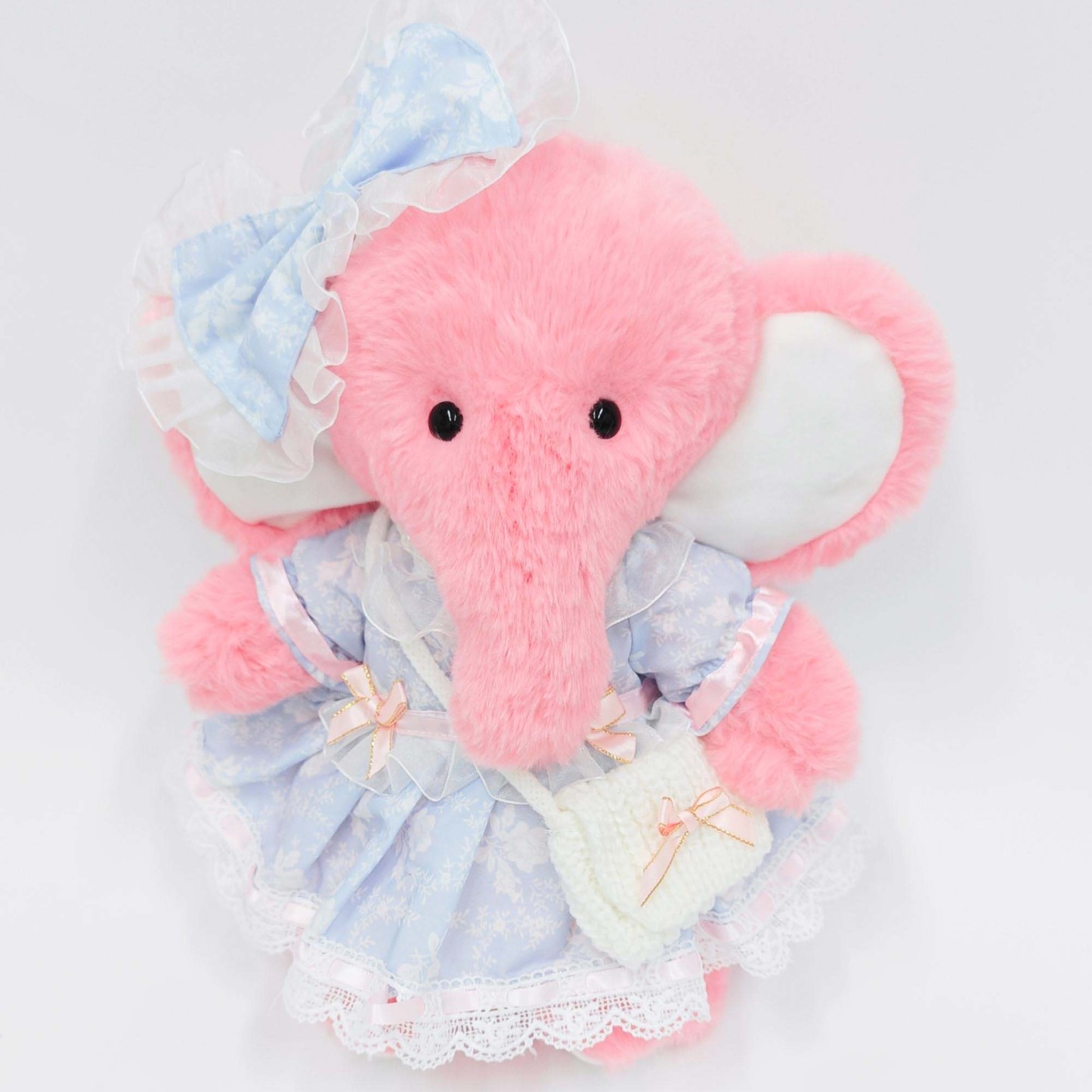 Homeyfriends Pippin The Pink Jointed Elephant Stuffed Animal