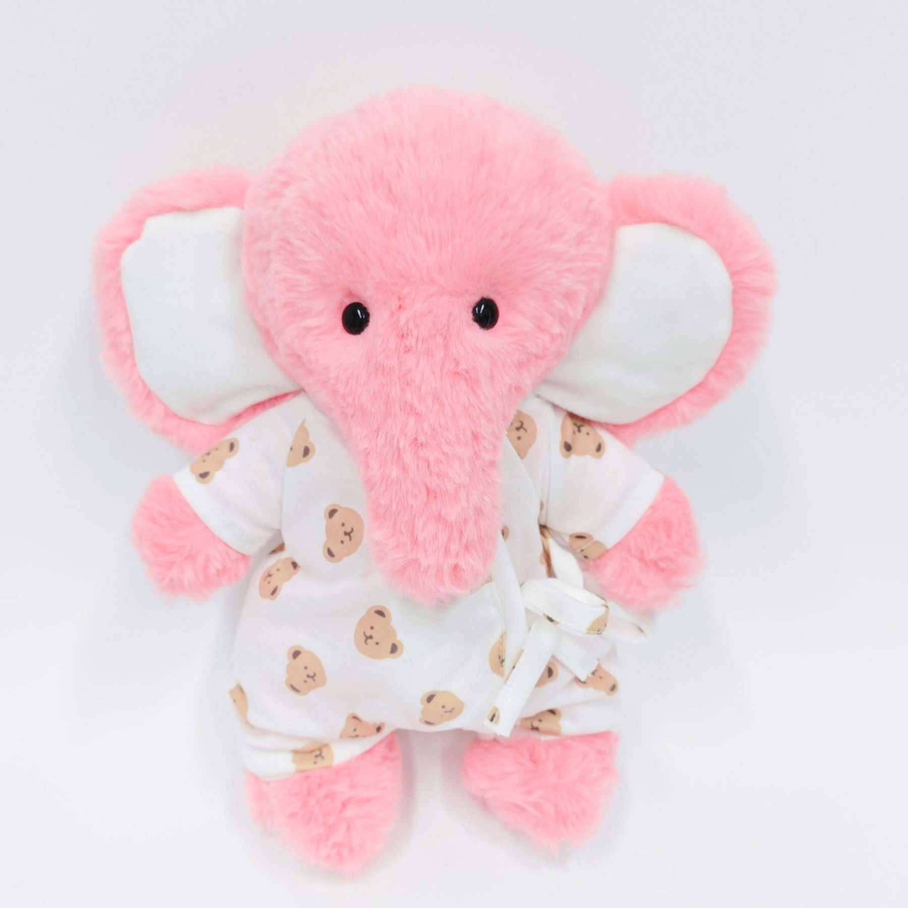 Homeyfriends Pippin The Pink Jointed Elephant Stuffed Animal