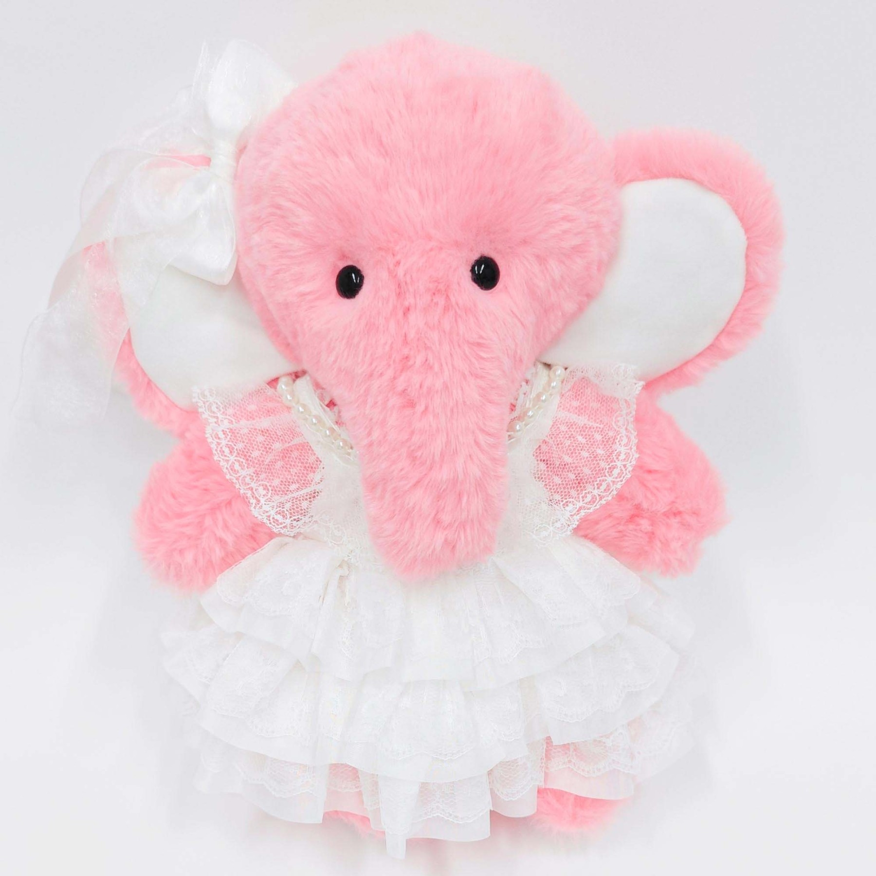 Homeyfriends Pippin The Pink Jointed Elephant Stuffed Animal