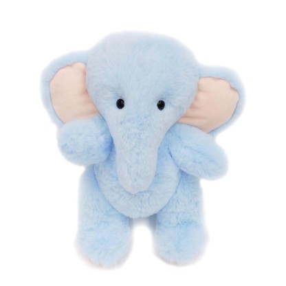 Homeyfriends Evan The Blue Jointed Elephant Stuffed Animal