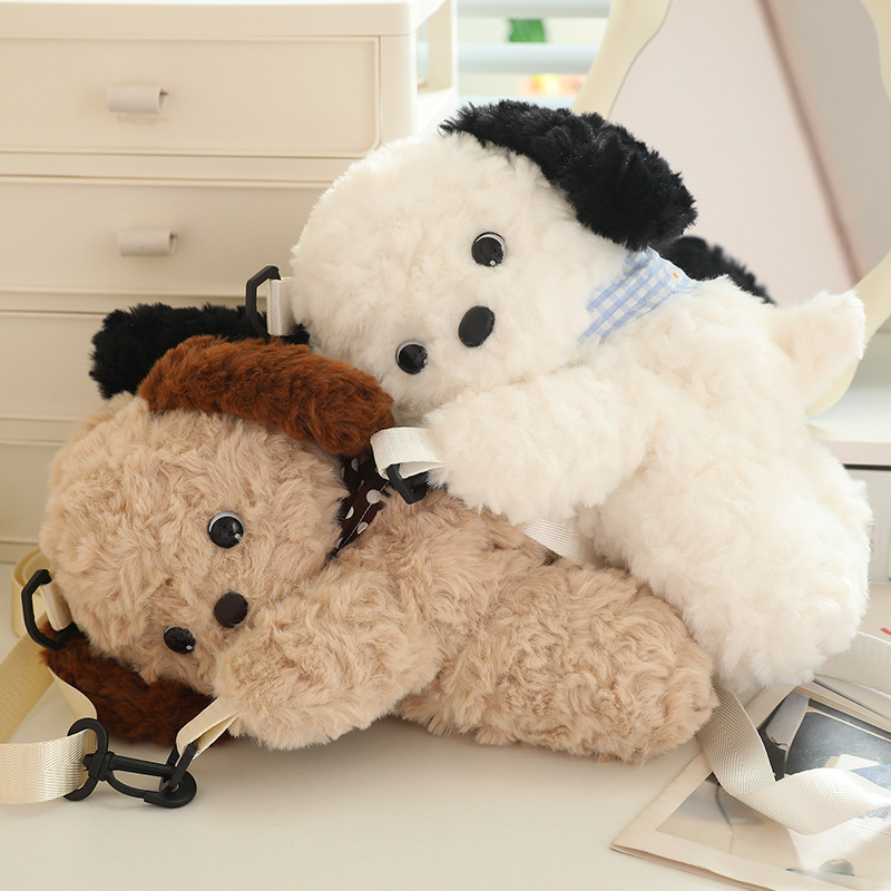 White Puppy Backpack