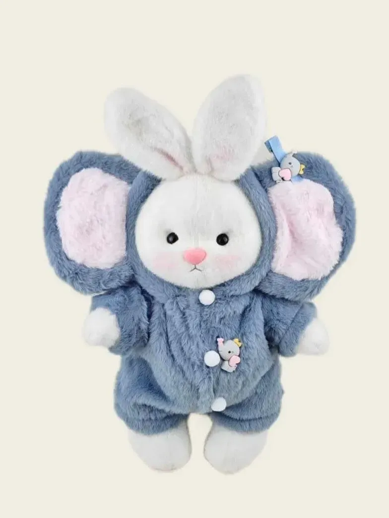 Homeyfriends Cute Jointed Bunny Stuffed Animal