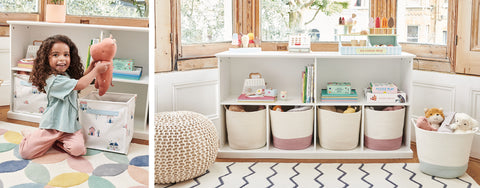 Girls bedroom storage orders ideas