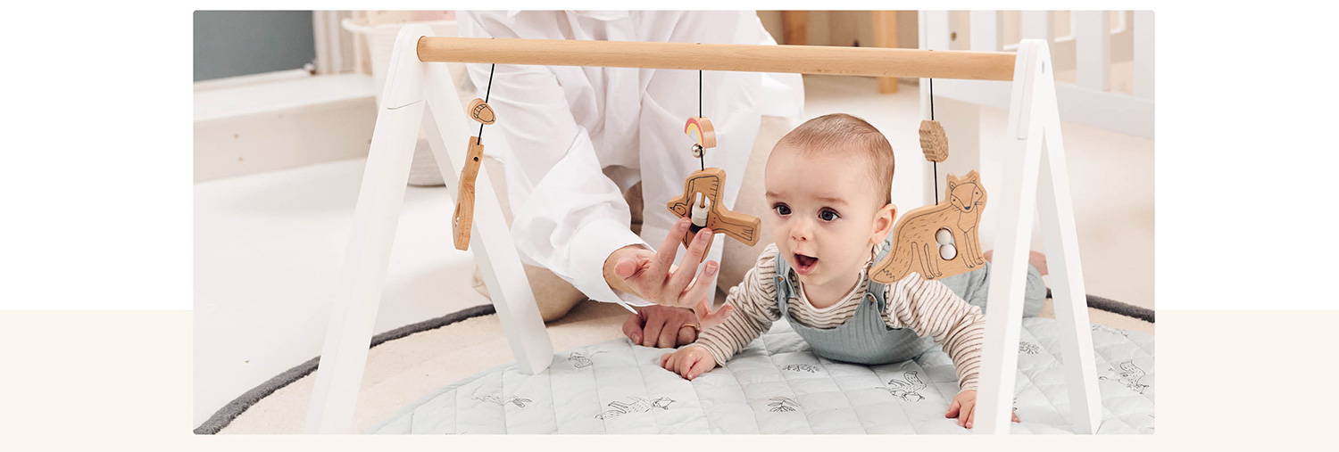 Baby gym and play mat