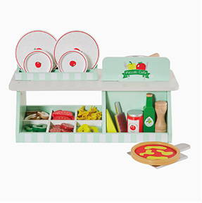 wooden play cafe