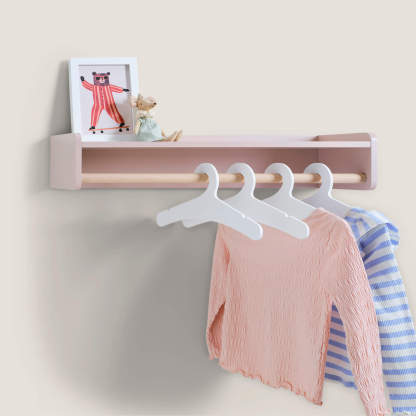 Tomorrow's Clothes Rail, Chalk Pink