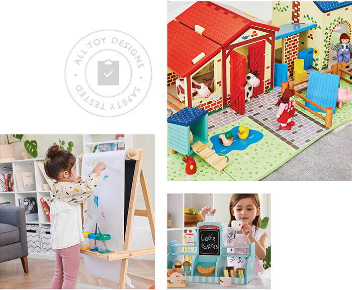 Creative toys that teach