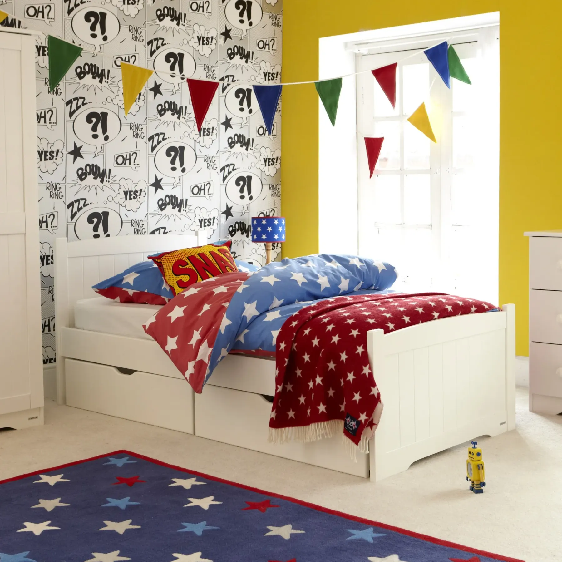 Stowford Children's Single Bed - Silk White