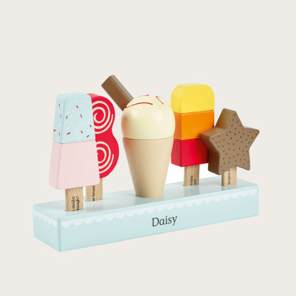 Personalised Lollies & Ice Cream Set (set of 5)