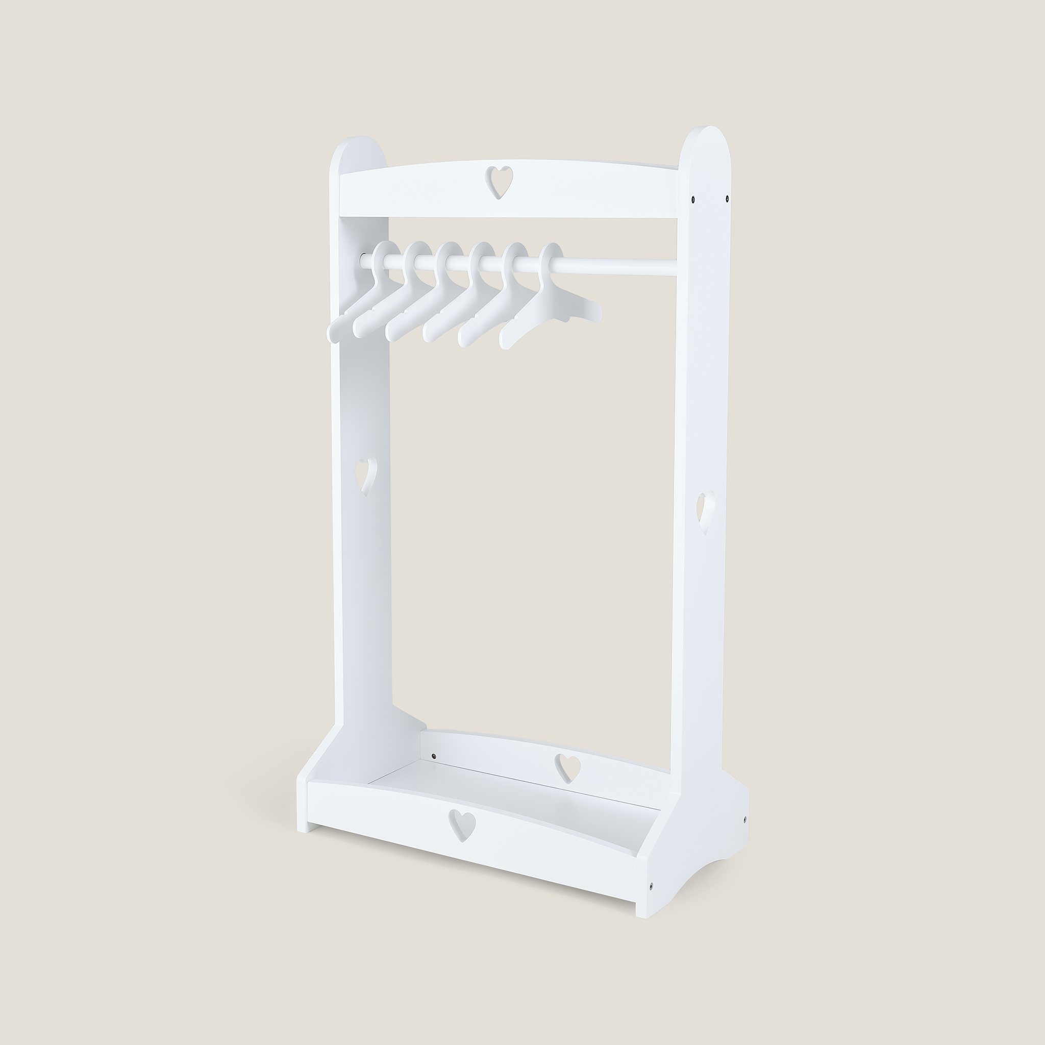 Sweetheart Dressing Rail with Hangers