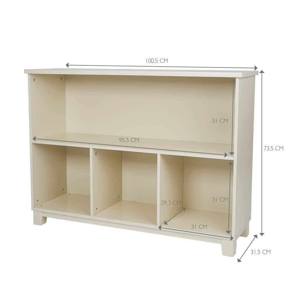 Blake Storage Shelf Unit, Oatmeal