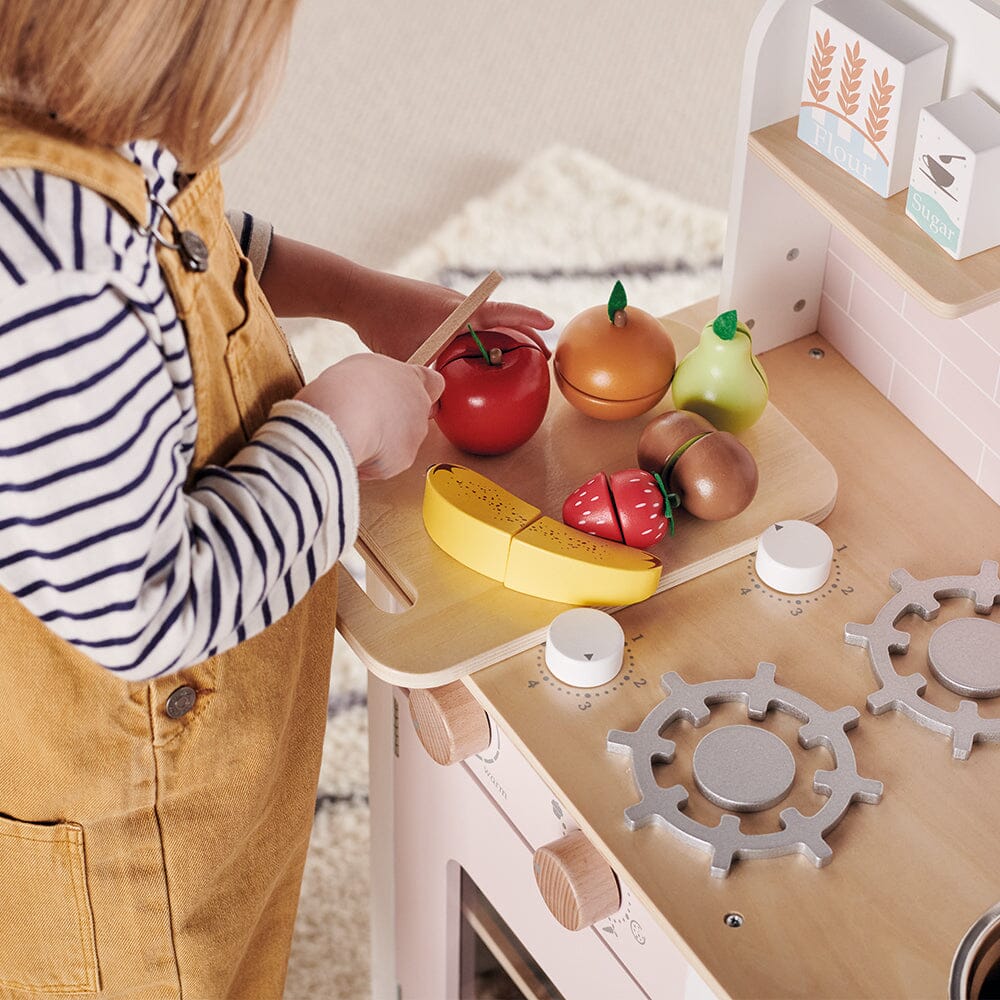 Wooden Toy Cutting Fruit Set