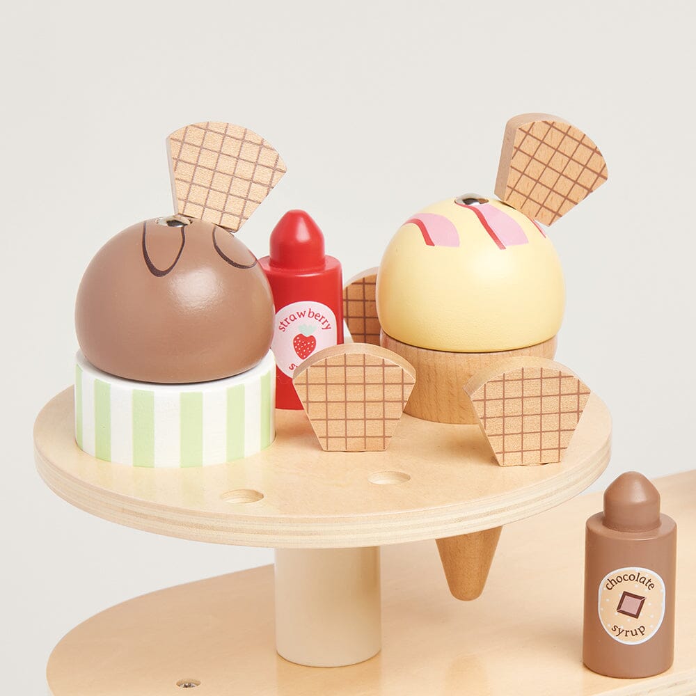 Lolly & Scoop Wooden Ice Cream Shop Toy 