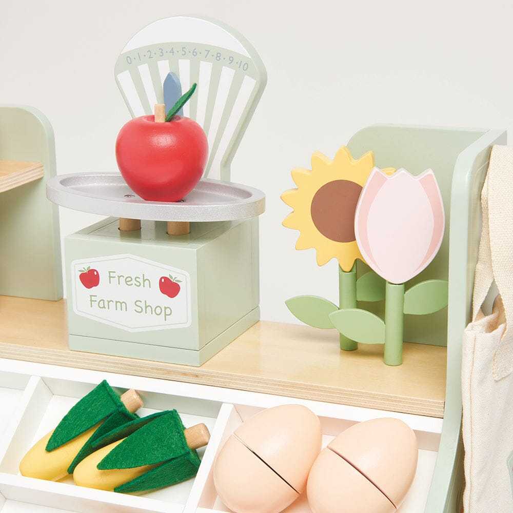 Fresh Farm Wooden Market Stall