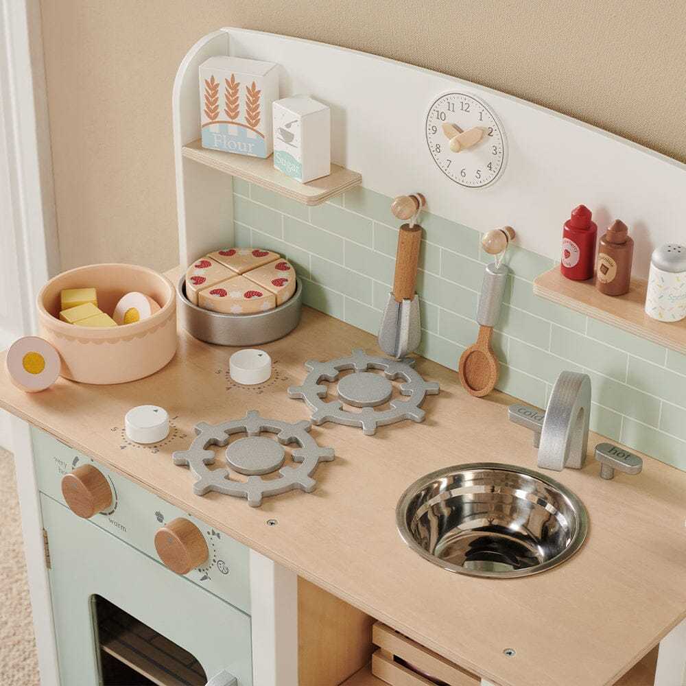 Wooden Play Kitchen Set Accessories Great Little Trading Company