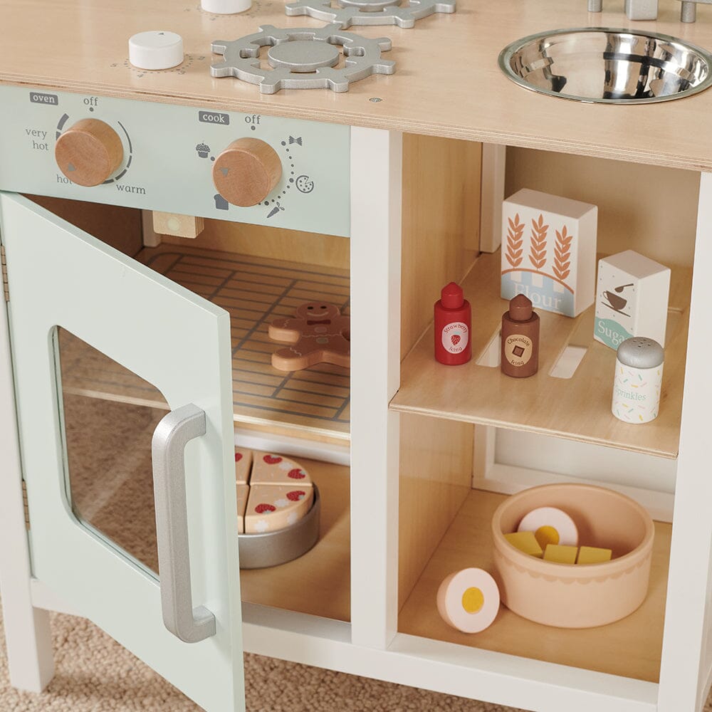 Play kitchen set in store on sale