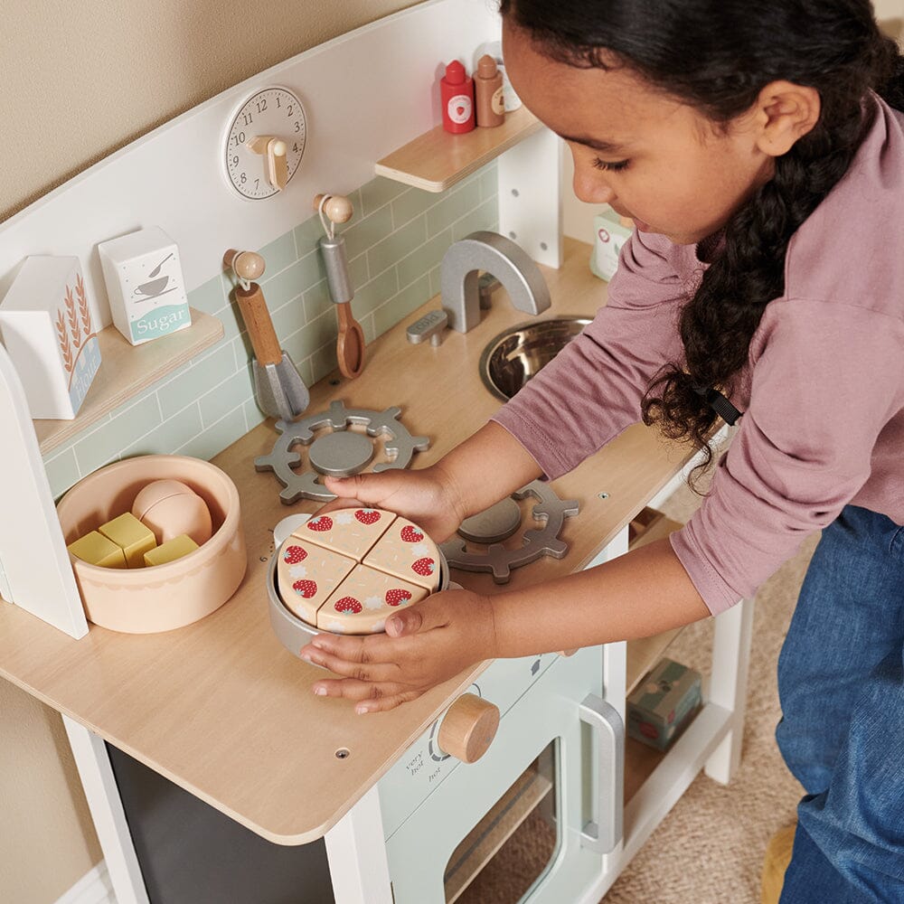 Wooden Play Kitchen Set Accessories Great Little Trading Company