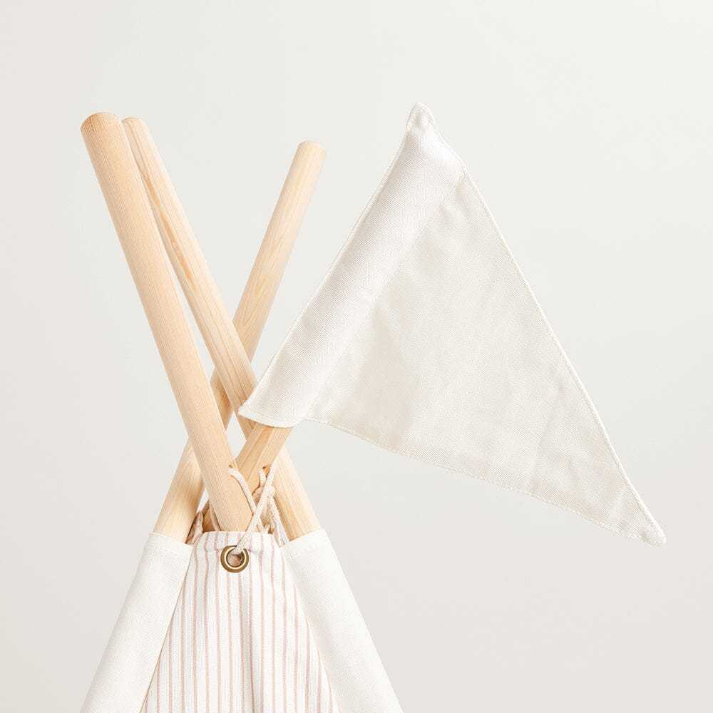 Play Teepee, Natural Stripe