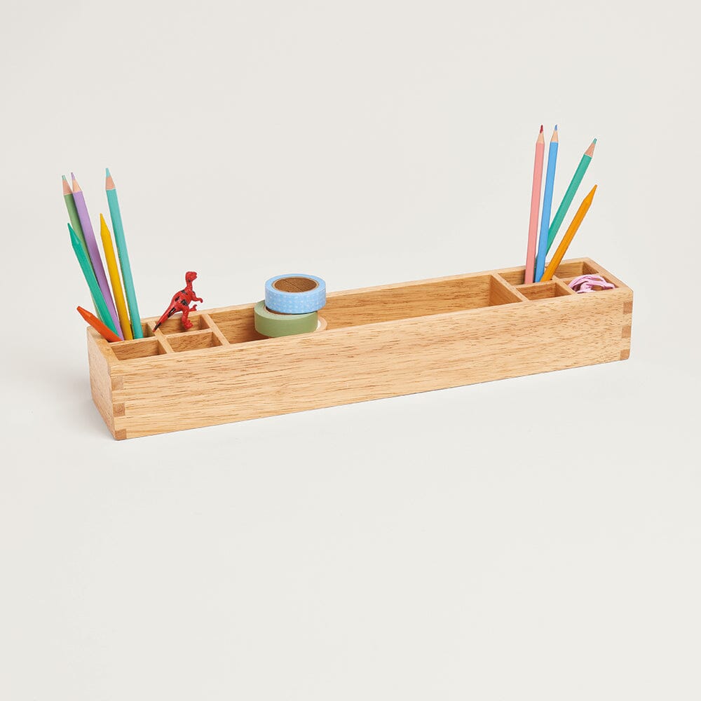 Children's Desk Tidy, Natural