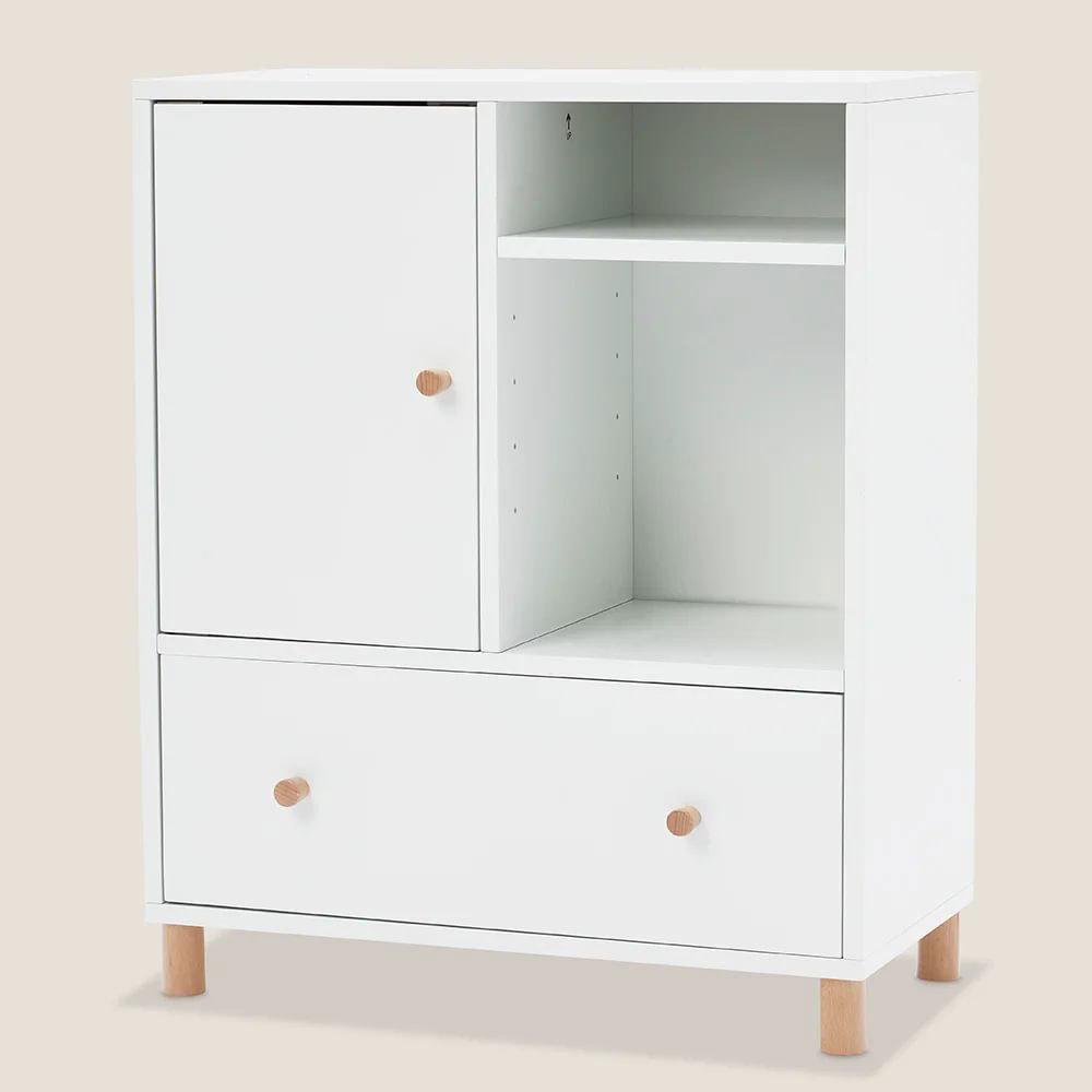 Bloomsbury Sideboard Cupboard Unit (LH), White