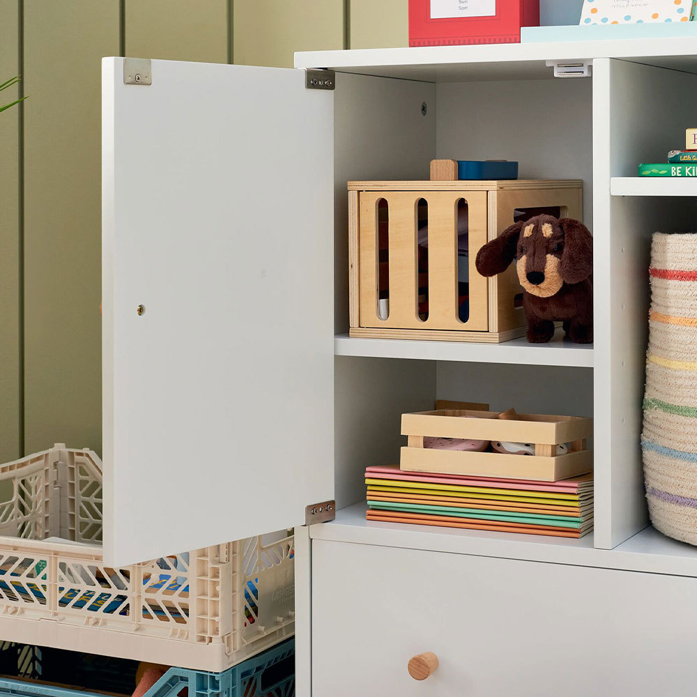 Bloomsbury Sideboard Cupboard Unit (LH), White