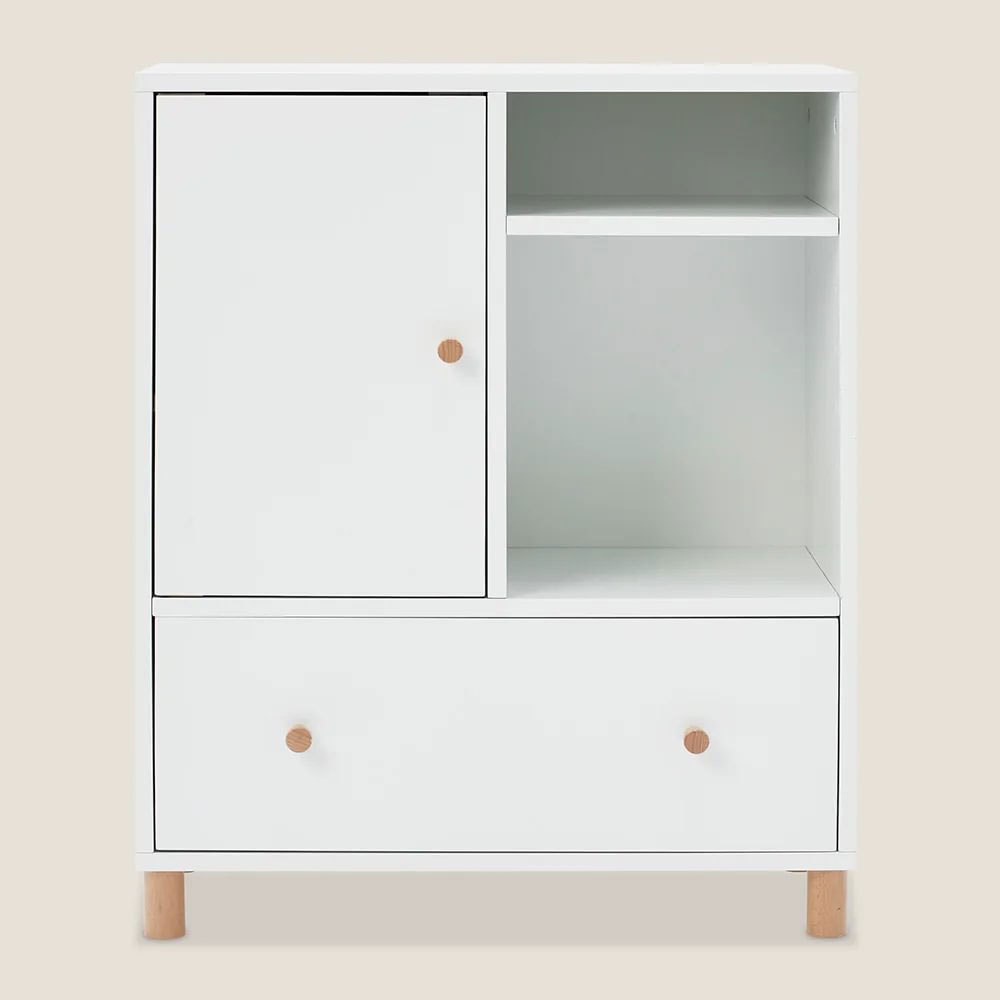 Bloomsbury Sideboard Cupboard Unit (LH), White