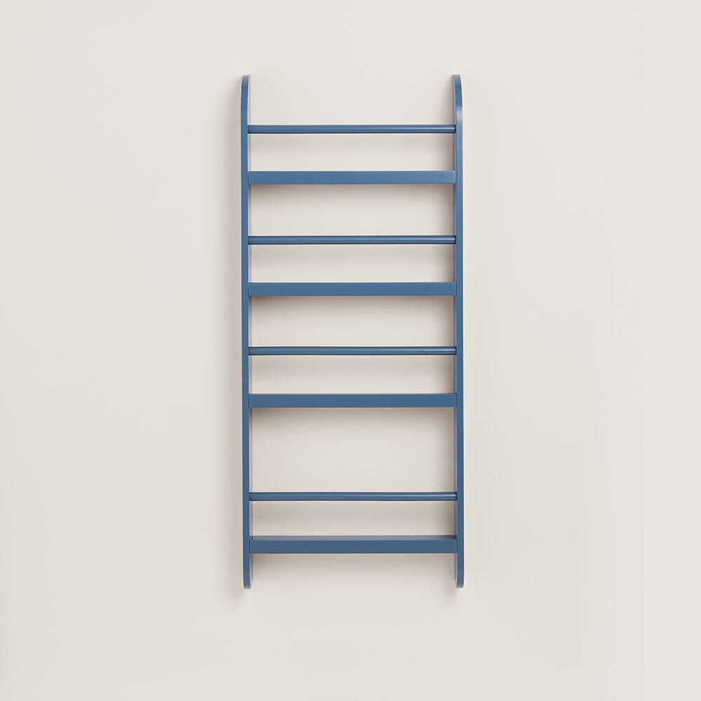 Greenaway Narrow Bookcase, Ocean Blue