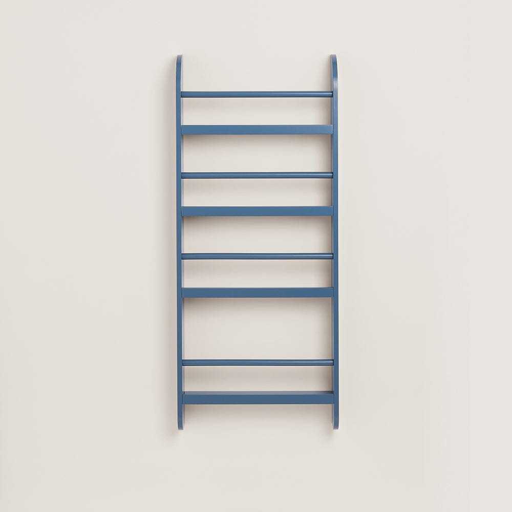 Greenaway Narrow Bookcase, Ocean Blue