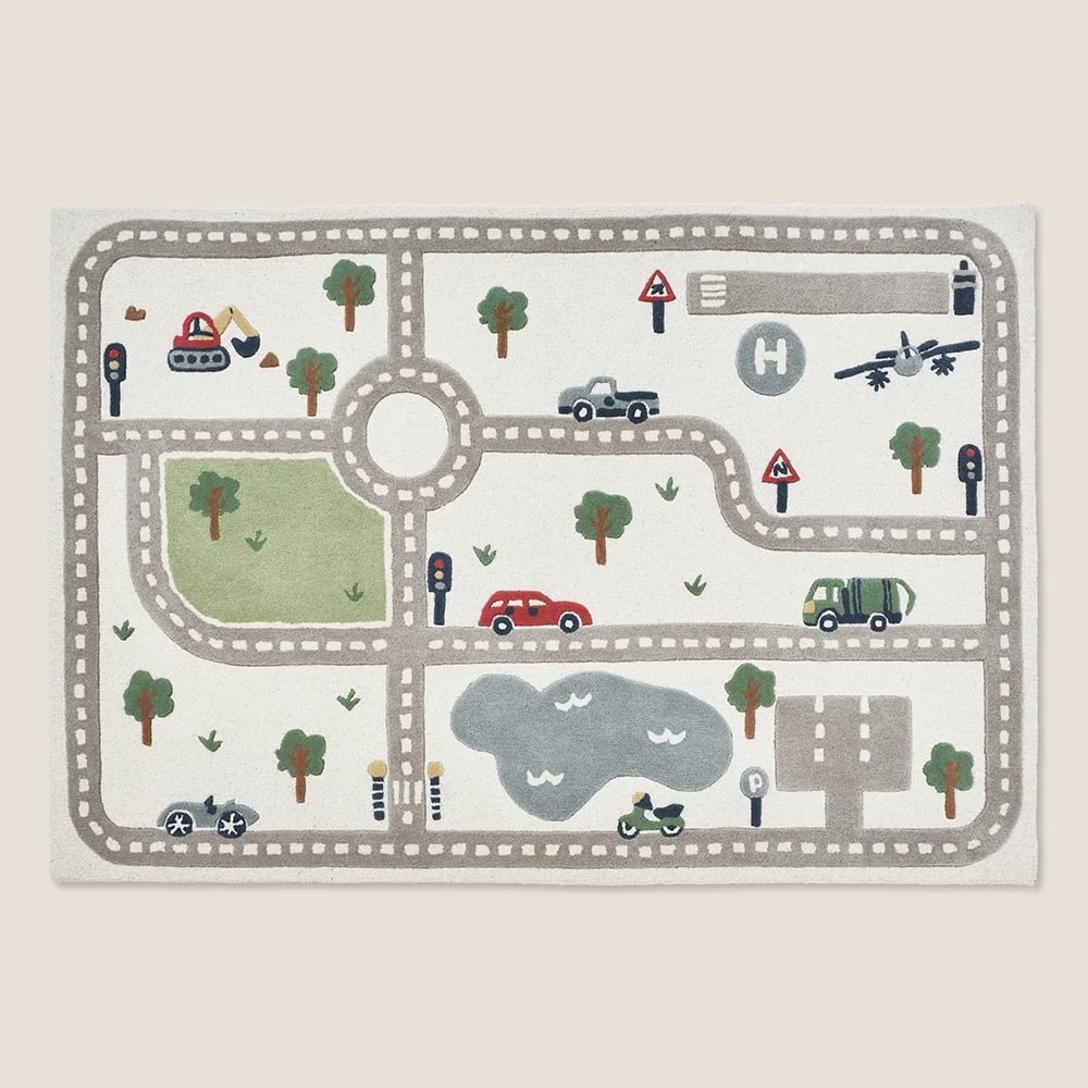 Transport Adventure Rug, Large