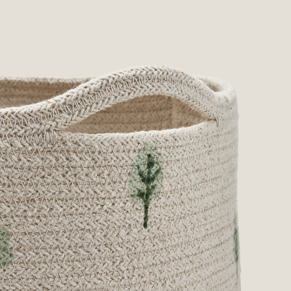 Woven Storage Basket, Woodland