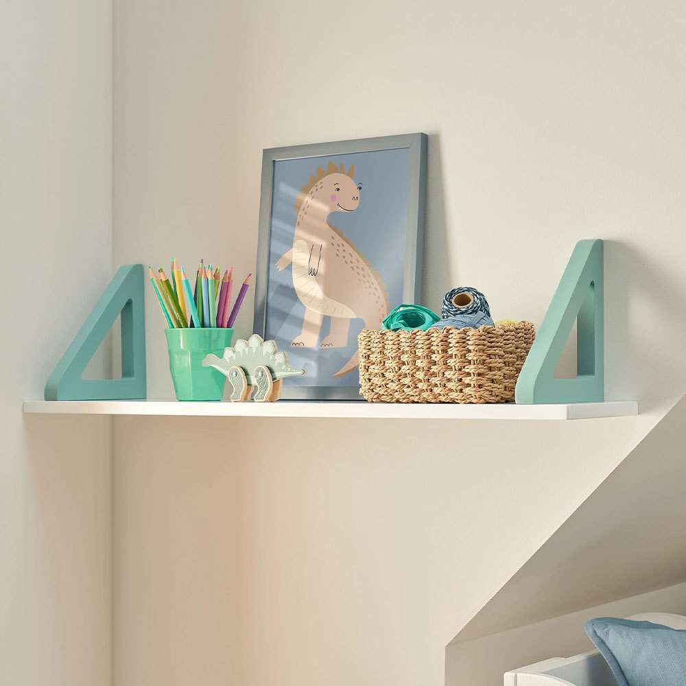This Way That Way Shelf, Sea Green