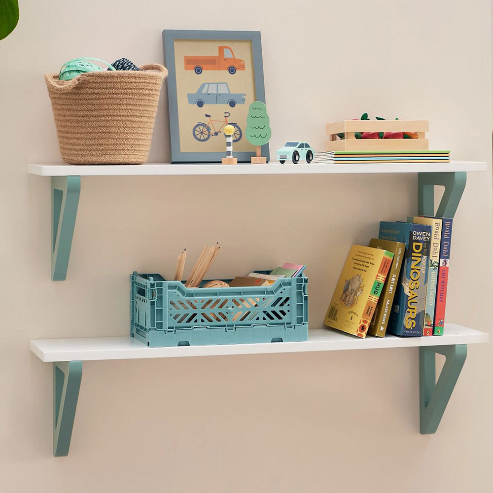 This Way That Way Shelf, Sea Green
