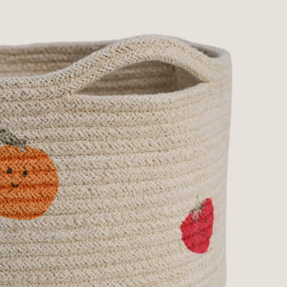 Woven Storage Basket, Fruit