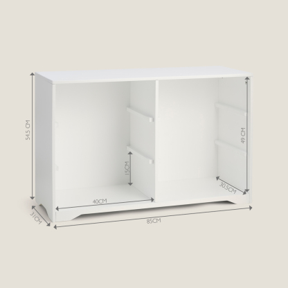 Porter Crate Storage, White