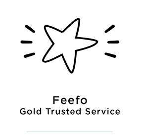 Feefo gold trusted service