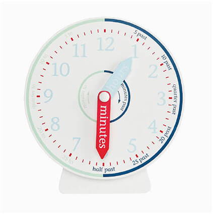 Teach the time clock