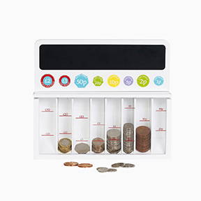 Count the pennies money box