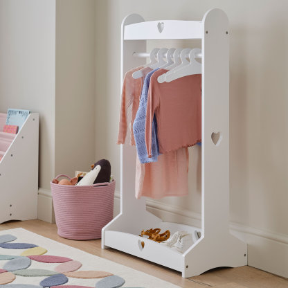 Sweetheart Dressing Rail with Hangers