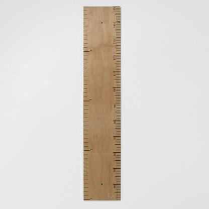 cut-out of our height ruler for walls