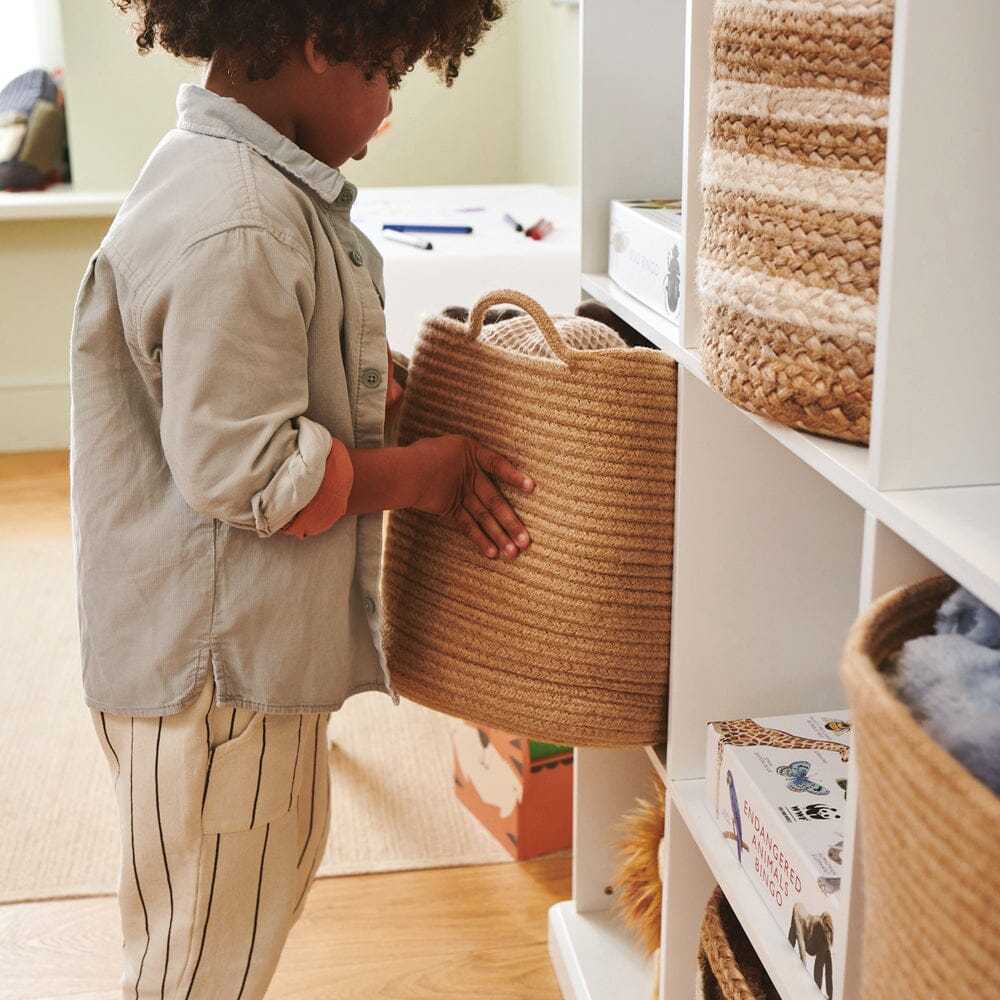 Abbeville Nine Cube Storage, White