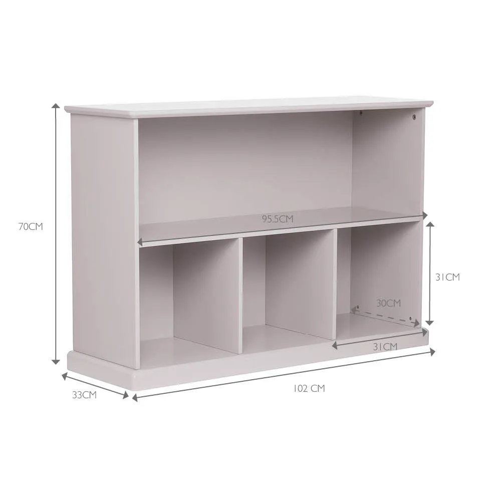 Abbeville Storage Shelf Unit, Stone