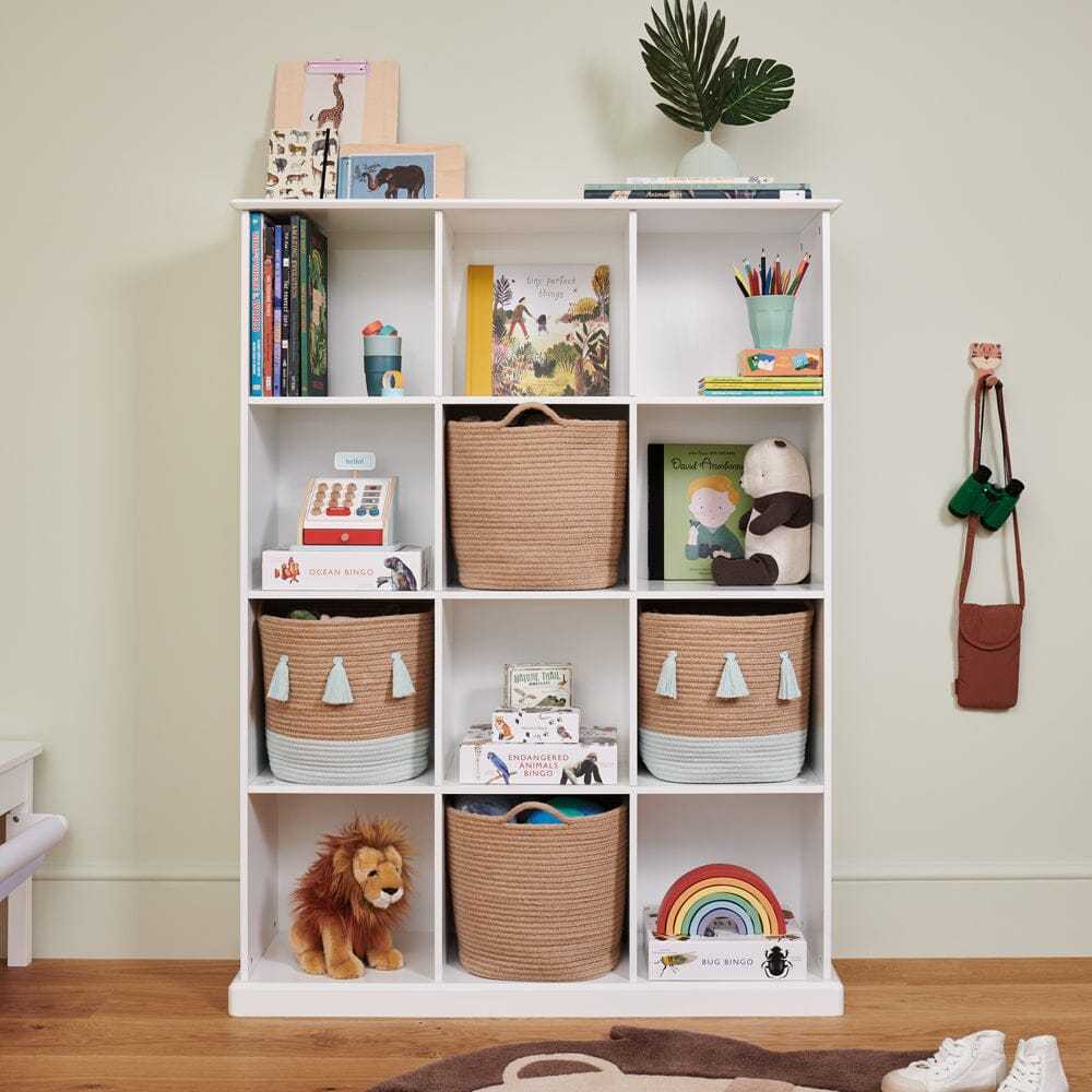 Abbeville Twelve Cube Storage & Shelving Unit in White