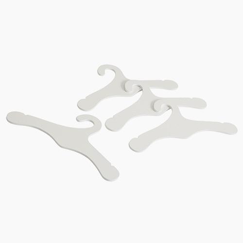 White Hangers (Set of 4)