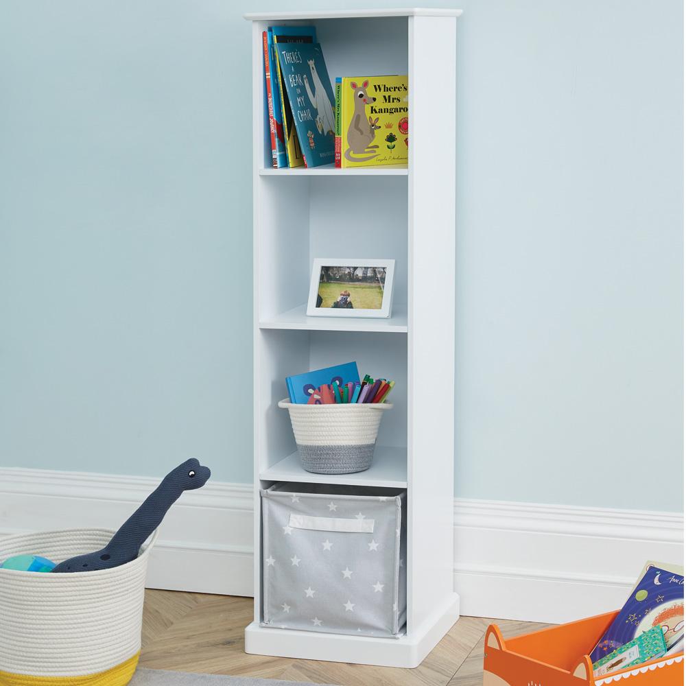 Abbeville Four Cube Storage, White