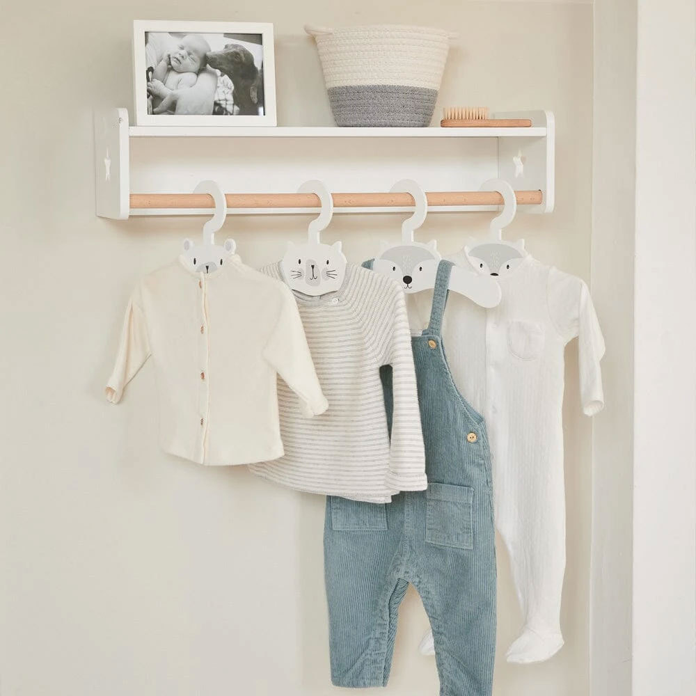 Tomorrow's Clothes Rail, White