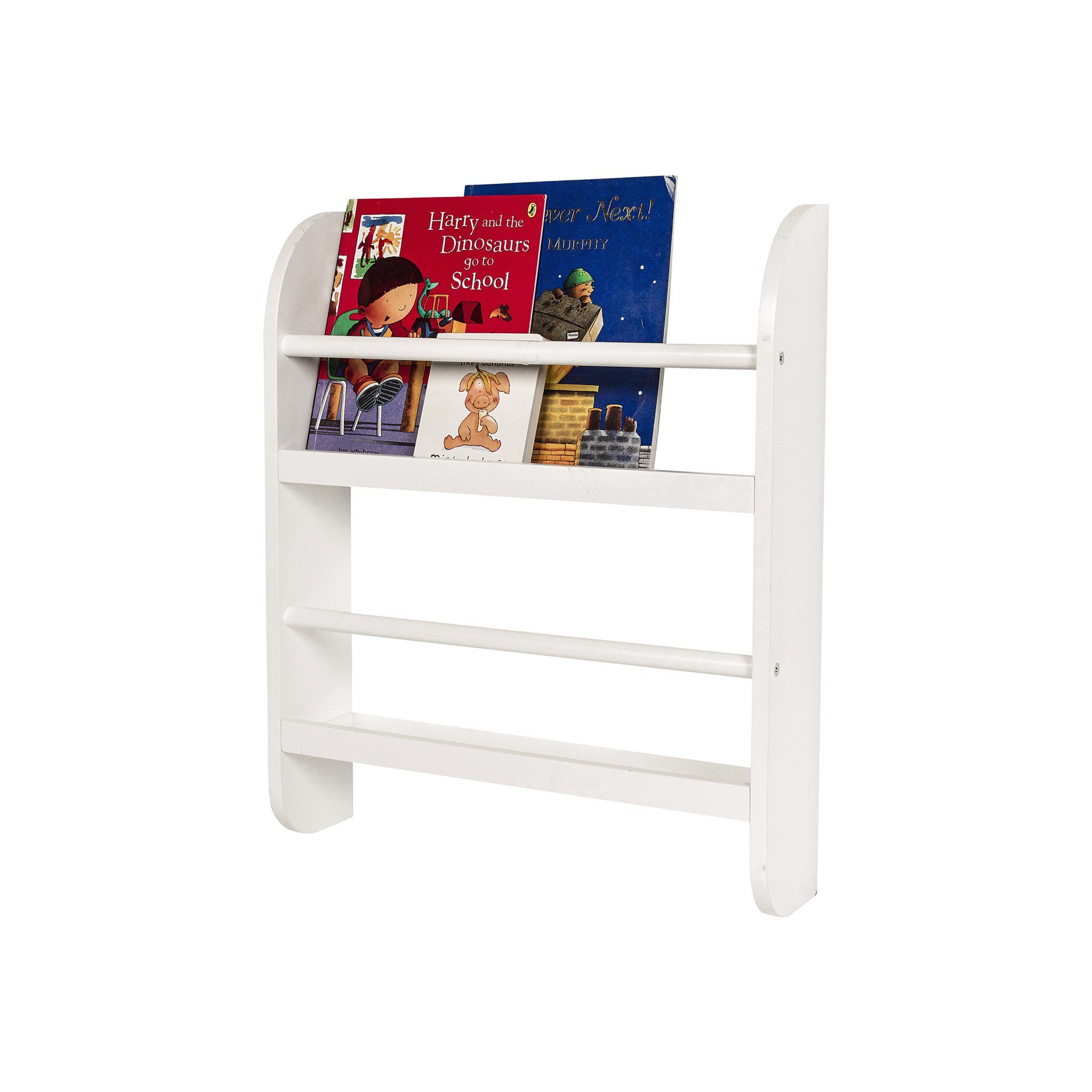 Small white childrens bookcase discount