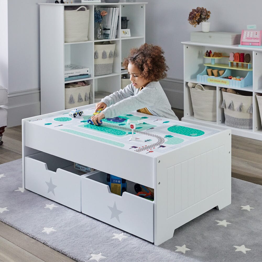 Playroom table with storage best sale